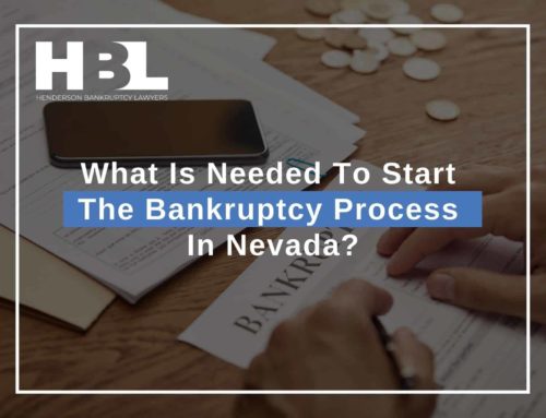 What Is Needed To Start The Bankruptcy Process In Nevada?