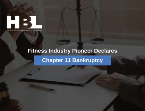 Fitness Industry Pioneer Declares Chapter 11 Bankruptcy