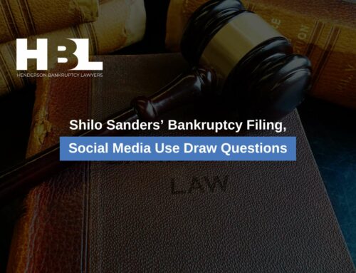 Shilo Sanders’ Bankruptcy Filing, Social Media Use Draw Questions