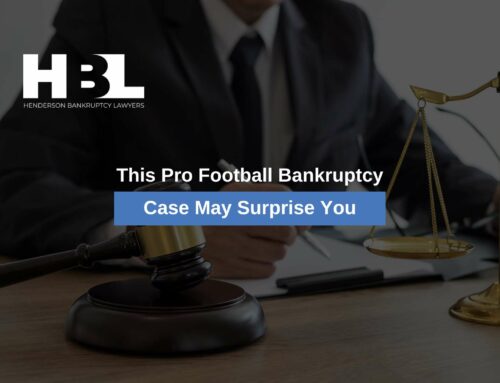 This Pro Football Bankruptcy Case May Surprise You